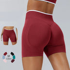 Short de sport sans couture pour femmes