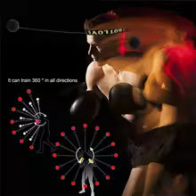 Head Mounted Boxing Reaction Ball