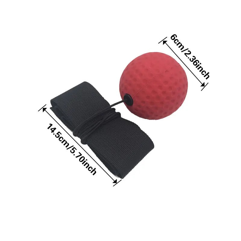 Head Mounted Boxing Reaction Ball